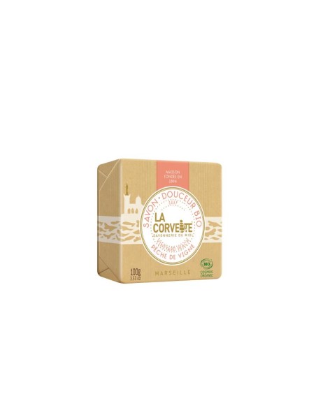 JABON PASTILLA MELOCOTON DE VIÑA