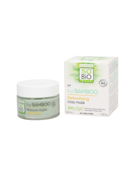 MASCARILLA ARCILLA DETOX PUR BAMBOO