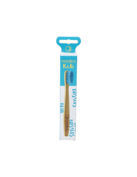 CEPILLO DENTAL NIÑOS BAMBU - AZUL