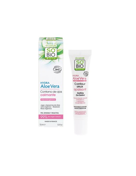 CONTORNO DE OJOS CALMANTE BISABOLOL & ALOE VERA BIO