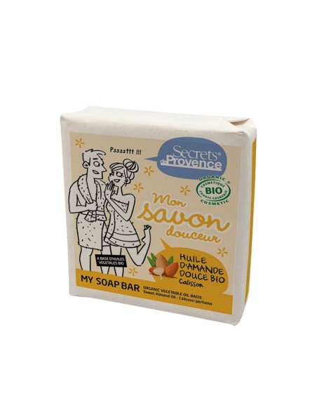 JABON PASTILLA  ACEITE ALMENDRAS DULCES & PERFUME CALISSON (carton)
