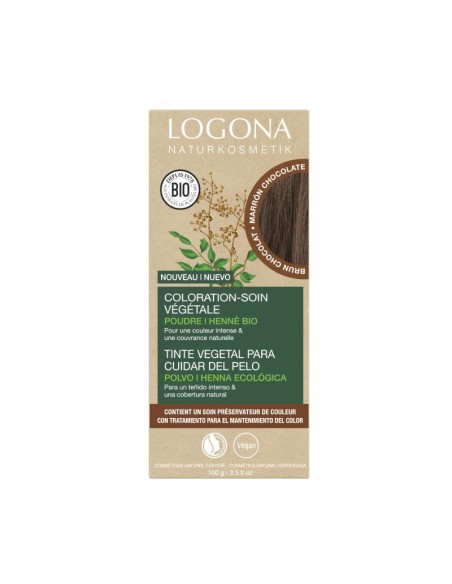 COLORANTE VEGETAL CASTAÑO CHOCOLATE 091 LOGONA