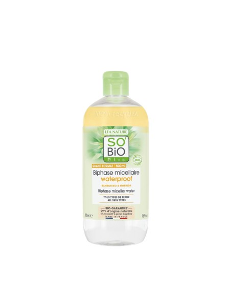 AGUA MICELAR BIFASICA PUR BAMBOO