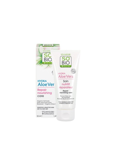 TRATAMIENTO NUTRITIVO REPARADOR BISABOLOL, ALOE VERA & KARITE BIO