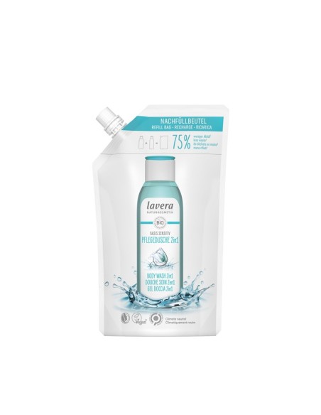 RECARGA 500 GEL DUCHA & CHAMPU 2 EN 1 BASIS SENSITIV
