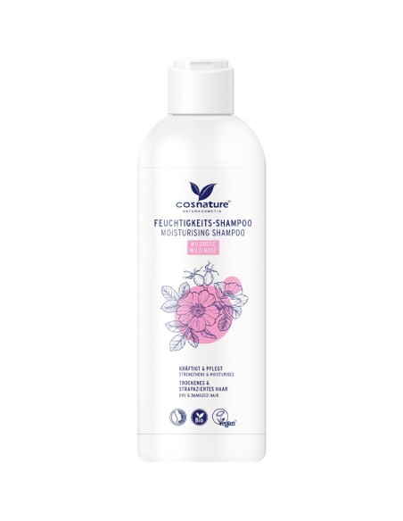 CHAMPU HIDRATANTE ROSA SALVAJE BIO