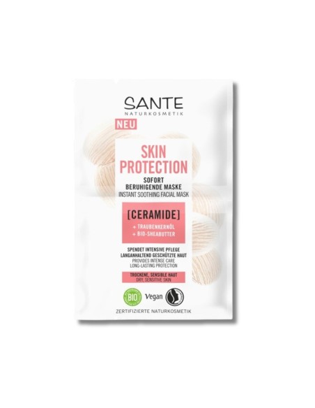 MASCARILLA SKIN PROTECTION CALMANTE ACEITE ALMENDRAS & UVA