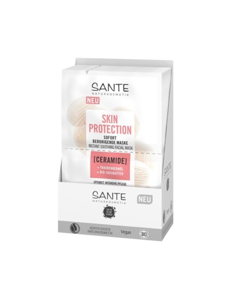 DISPLAY MASCARILLA SKIN PROTECTION CLAMANTE ACEITE ALMENDRAS & UVA