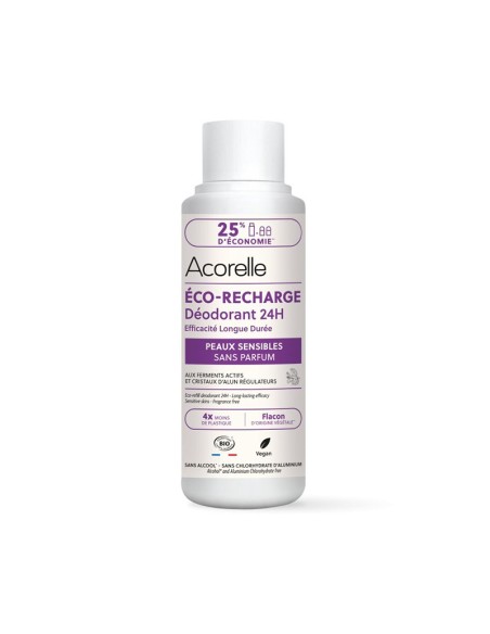 RECARGA DESODORANTE ROLL-ON 24h PIEL SENSIBLE ACORELLE