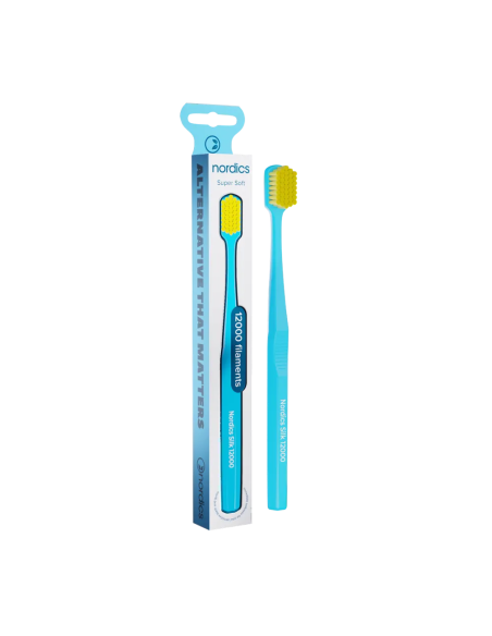 CEPILLO DENTAL ULTRA SOFT SILK 12.000 AZUL/AMARILLO