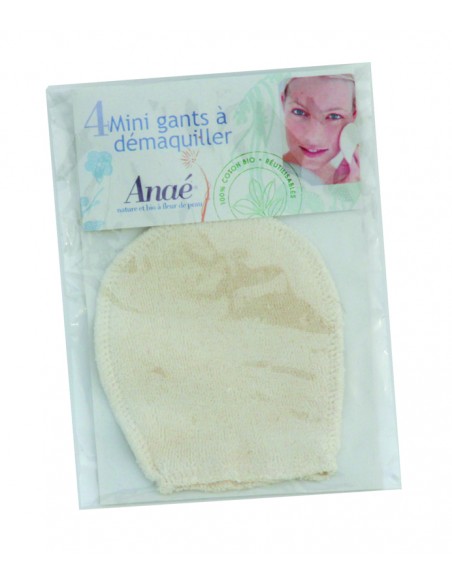 MINI GUANTES ALGODON BIO 4 uds