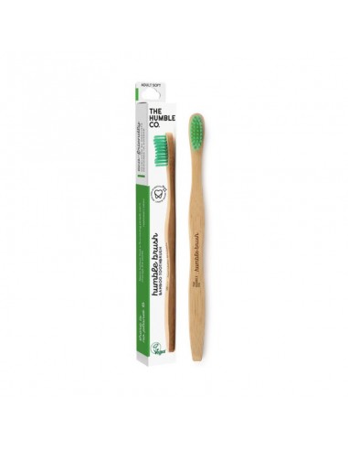 CEPILLO DE DIENTES BAMBU ADULTO VERDE SUAVE