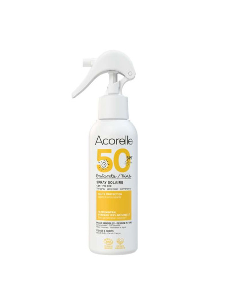 SPRAY SOLAR NIÑOS SPF50 ACORELLE