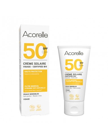 CREMA SOLAR FACIAL SPF50 ACORELLE