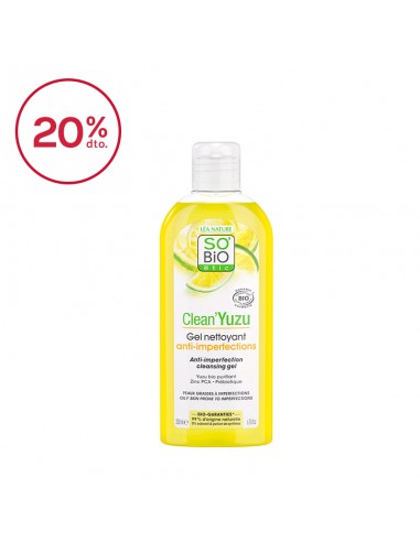 GEL LIMPIADOR ANTI IMPERFECCIONES CLEAN YUZU