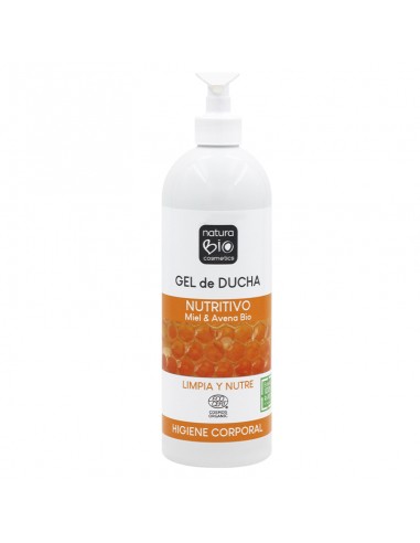 Gel ducha nutritivo NaturaBIO Cosmetics disponible en Naturcosmetika.