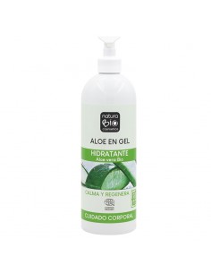 Aloe en gel hidratante 740 ml NaturaBIO Cosmetics disponible en Naturcosmetika.
