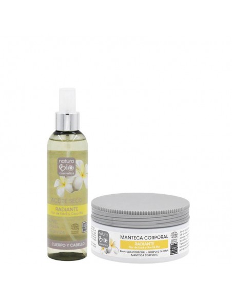Cuidado corporal Radiante NaturaBIO Cosmetics disponible en Naturcosmetika.