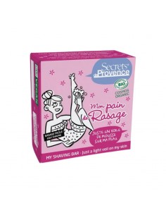 Jabón depilatorio Secrets de Provence disponible en Naturcosmetika.