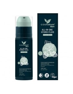 Fluido facial hidratante hombre de Cosnature disponible en Naturcosmetika. 2