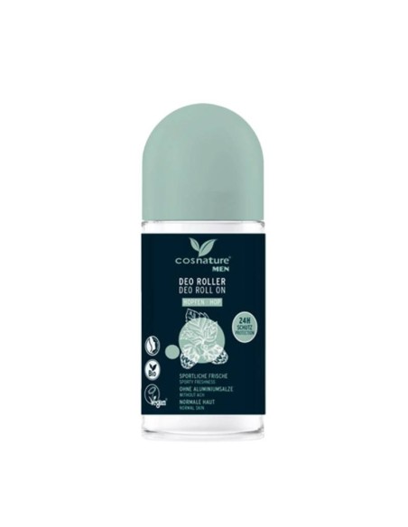 Desodorante natural roll-on hombre Cosnature disponible en Naturcosmetika.