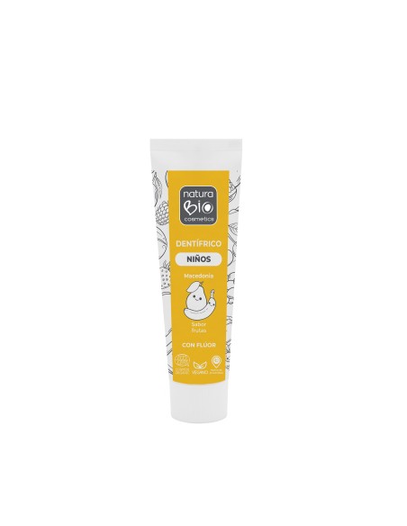 DENTIFRICO NIÑOS CON FLUOR  MACEDONIA 75 ml