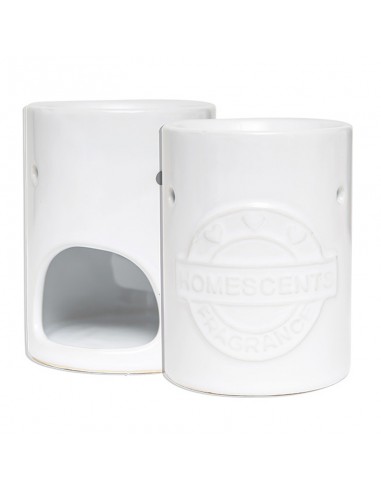 QUEMADOR ESENCIAS  HOMESCENTS  BLANCO