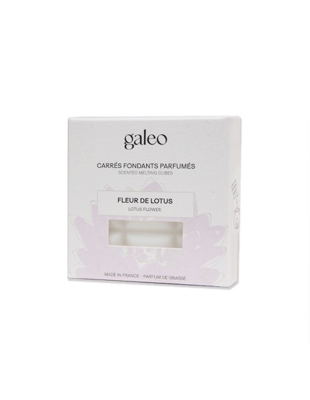 TABLETAS FUNDENTES PERFUMANDAS  FLOR DE LOTO