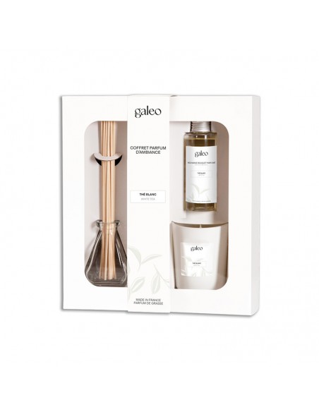 CAJA REGALO  PERFUME  HOGAR TE BLANCO