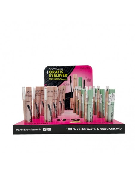 DISPLAY MASCARAS DE PESTAÑAS 16uds  SANTE