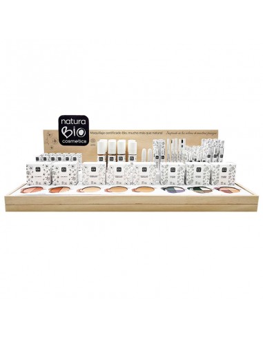 DISPLAY MAQUILLAJE 100uds  NATURABIO