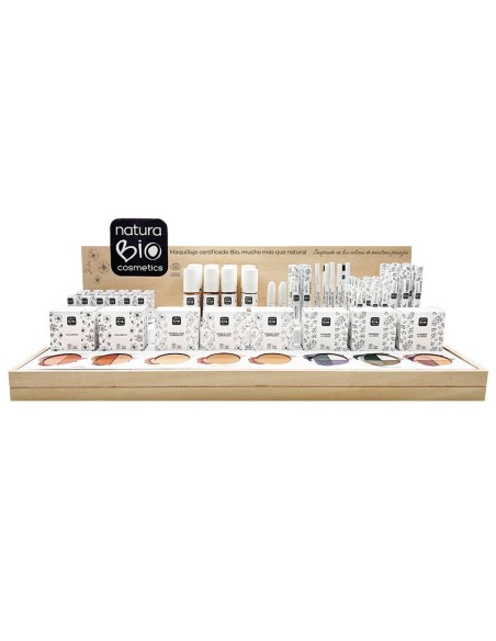 DISPLAY MAQUILLAJE 112uds  NATURABIO