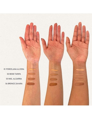 MAQUILLAJE FLUIDO 03 MIEL ALCARRIA