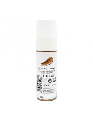 MAQUILLAJE FLUIDO 04 BRONCE ZAHARA