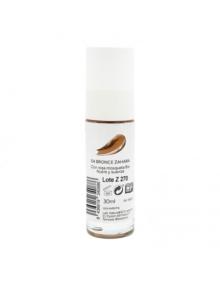 MAQUILLAJE FLUIDO 04 BRONCE ZAHARA