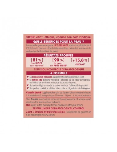 CREMA HIDRATANTE LIFT’ GRANADE...