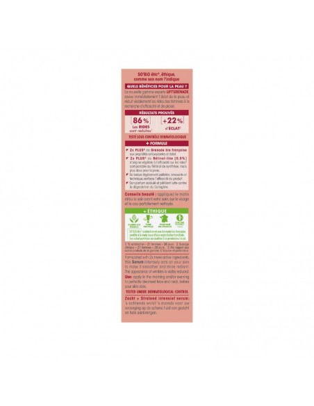 SÉRUM FACIAL INTENSO  LIFT’ GRANADE RETINOL-LIKE