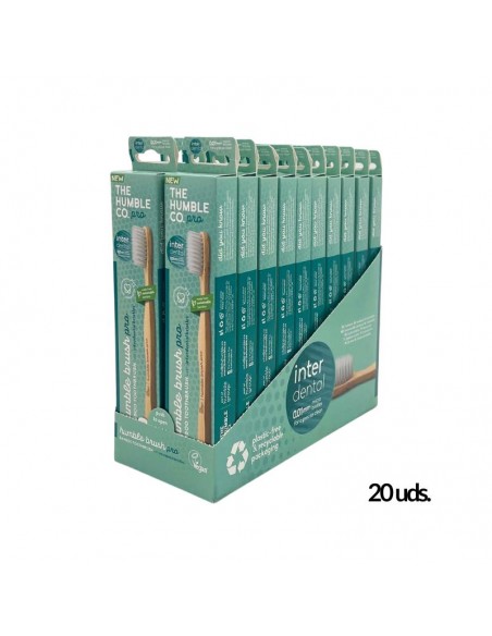 CEPILLO DEINTES BAMBU PRO INTERDENTAL BLANCO SUAVE