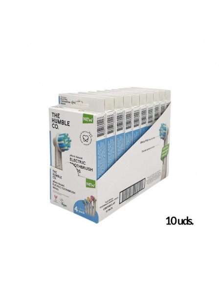 CABEZALES PLANT-BASED PARA CEPILLO ELECTRICO PACK 4UND 4 COLORES-SUAVE