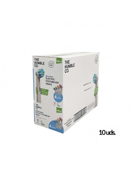 CABEZALES PLANT-BASED PARA CEPILLO ELECTRICO PACK 4UND 4 COLORES-SUAVE