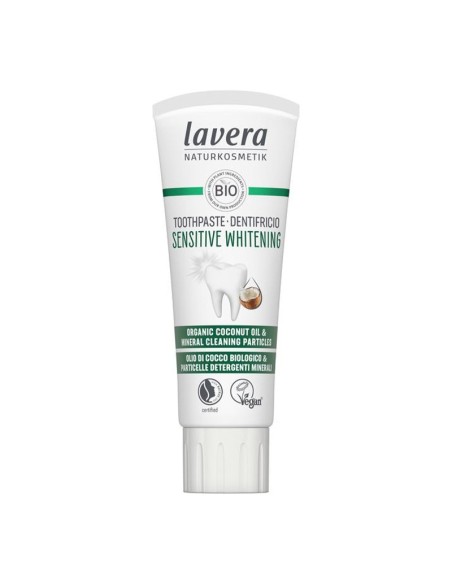 DENTIFRICO BLANQUEADOR SENSITIVE COCO & FLUOR LAVERA