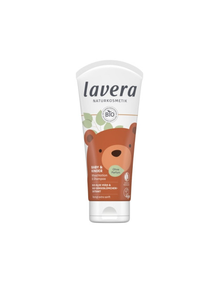 GEL DE DUCHA & CHAMPU BEBES & NIÑOS LAVERA