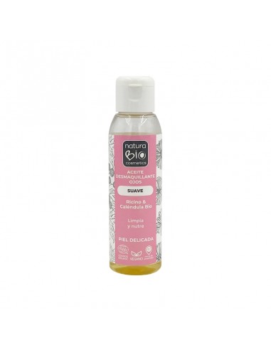 ACEITE DESMAQUILLANTE OJOS SUAVE RICINO Y CALENDULA BIO NATURABIO COSMETICS
