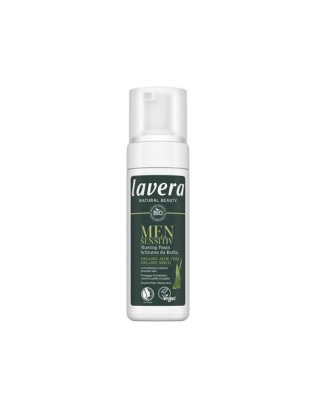 ESPUMA DE AFEITAR MEN SENSITIV LAVERA | NATURCOSMETIKA
