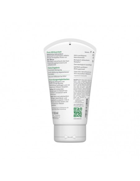 Ingredientes Mascarilla exfoliante 3 en 1 Pure Beauty Lavera – Naturcosmetika