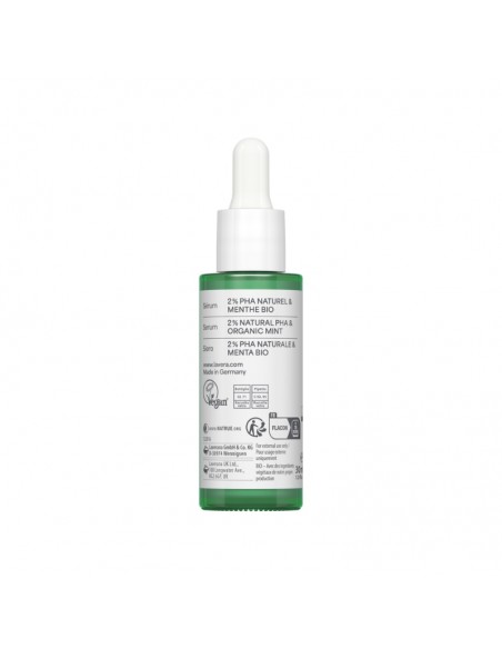 Serum facial Pure Beauty Lavera 30 ml textura ligera