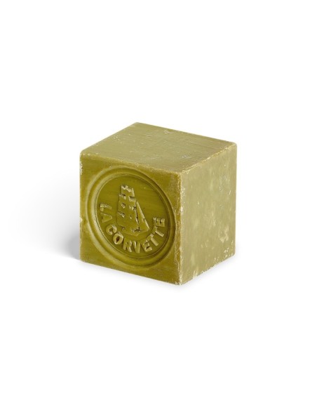 JABON MARSELLA CUBO 200G GRANEL OLIVA BIO LA CORVETTE