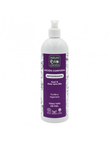 Loción corporal Antioxidante de NaturaBIO Cosmetics disponible en Naturcosmetika.