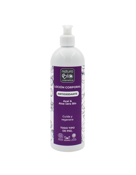 Loción corporal Antioxidante de NaturaBIO Cosmetics disponible en Naturcosmetika.