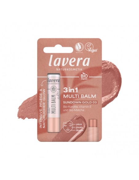 BALSAMO MULTIUSOS BLISTER 03 SUNDOWN GOLD  LAVERA